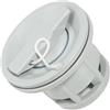 Gdfnmogo Plastica grigia per valvola dell'aria 62.5mm Top per gommoni gommoni