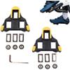 KUIZHEN SPD - Tacchetti per pedali Shimano SPD-SL SH11 SH12 SH10 System | SPD Tacchetti per scarpe da ciclismo, pedali gialli 6° Float Bike Tacchetti Tacchetti di ricambio per bici da strada per
