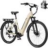 ttgo C7 SE - Bicicletta elettrica da 28 pollici, per uomo e donna, con motore centrale Bafang da 250 W, 75 Nm, batteria rimovibile da 36 V, 18 Ah, portata 110-130 km, Shimano a 9 marce, CST 28 x 2.0