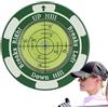 Genérico Golf Green, clip per cappello segnapunti per pallina da golf