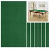 Generisch Panno da biliardo, 2,6 m, per tavoli da biliardo da 2,4 m, tessuto misto nylon e feltro, con 6 strisce di tessuto, buona elasticità, come rivestimento per casa, club, bar e sale giochi