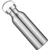 GRIRIW Borraccia Termica in Acciaio Inossidabile 750ml Manico Portatile, Isolamento Termico per Scuola e Ufficio, Bottiglia D'acqua Grande Capacità Argento