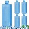 Crunier 5X Ghiaccioli per Borsa Frigo,Ghiaccio per Borsa in Azzurro