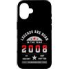 Geboren 2008 Legendär Geburtstagsgeschen Custodia per iPhone 16 Vintage 2008 Leggenda Compleanno Vintage Retro Regalo