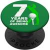 COOL GOLF DESIGNS AND OUTFITS GOLFER 7 ANNI OF BEING AWESOME GOLF 7. COMPLEANNO PopSockets PopGrip Adesivo