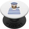 Pontoon Canoeing Anchor Ocean River Ship Capitano marittimo marinaio Barca Yacht Vela Lago Marinaio PopSockets PopGrip Adesivo