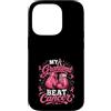 Breast Cancer Family Matching Apparel & Custodia per iPhone 14 Pro My Grandma Beat Cancer - Guantoni da boxe per cancro al seno