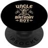 Medieval Knight Birthday Boy Matching Fa Zio Del Compleanno Ragazzo Cavaliere Festa PopSockets PopGrip Adesivo