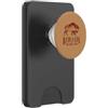 Mara Closet Silhouette di bisonte del Parco nazionale delle Badlands d'epoca, South Dakota PopSockets PopWallet per MagSafe