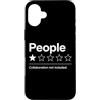 Sarcastic Humor Tees and Funny Ironic Gi Custodia per iPhone 16 Plus Sarcasmo Frase divertenti ironiche People One Star