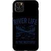 River Tubing Gifts for Women and Men Custodia per iPhone 11 Pro Max Tubi fluviali Fiume Galleggiante galleggiante Viaggio Fiume Tubing