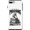 Grandio Design Geeky Computer & IT Novel Custodia per iPhone 7 Plus/8 Plus Computer Hacker Andato Phishing Divertente Codice Binario Pesca Net