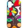 Philippe Seigle Custodia per iPhone 16 Philippe Seigle Potente Donna grassetta Colorato Arte Floreale Pop