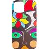 Philippe Seigle Custodia per iPhone 15 Philippe Seigle Potente Donna grassetta Colorato Arte Floreale Pop