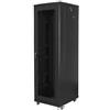 LANBERG ARMARIO RACK DE PARED 10 12U 280X310 NEGRO, PUERTA METÁLICA (PAQUETE PLANO) WF10-2312-00B
