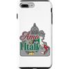Lakelandwholesale1 Shirt Company Custodia per iPhone 7 Plus/8 Plus Amo Italia Firenze Cupola Mappa Limoni Uva Grafica Vintage