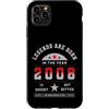 Geboren 2008 Legendär Geburtstagsgeschen Custodia per iPhone 11 Pro Max Vintage 2008 Leggenda Compleanno Vintage Retro Regalo