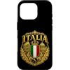 Arman Isayan Custodia per iPhone 16 Pro Italia Bandiera Italiana Roma Colosseo Araldico Vintage