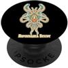 Jimbeels BIPINNARIA STUDY Larva Stella Marina Zoologia PopSockets PopGrip Adesivo