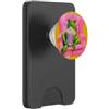 Cozy Frog Lettering Co. Rana Popcorn Poltrona Rosa Retro Illustrazione PopSockets PopWallet per MagSafe