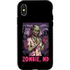 Halloween Glam Retro Vintage Comics Pop Custodia per iPhone X/XS Zombie MD Undead Doctor Medicine Medical spaventoso horror da donna