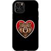 Wombat Animal Lover Custodia per iPhone 11 Pro Wombat Cuore