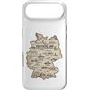 Lakelandwholesale1 Shirt Company Custodia per iPhone Air Deutschland Karte Der Landeskinder Germania Vintage Mappa