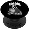 Grandio Design Geeky Computer & IT Novel Computer Hacker Andato Phishing Divertente Codice Binario Pesca Net PopSockets PopGrip Adesivo