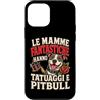 Umorismo Mamme Tatuate Custodia per iPhone 12 mini LE MAMME FANTASTICHE HANNO TATUAGGI E PITBULL