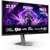 AOC Monitor AG326UZD2P 32 3840x2160, UHD, 240Hz, QD-OLED Panel, 0.03ms GtG, USB Hub Speakers, Height Adjustment (HDMI2x 2.1 DP 1x 2.1), HDR500 TrueBlack, FreeSync Prem Pro, G-Sync Comp, Nero