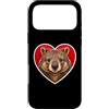 Wombat Animal Lover Custodia per iPhone 17 Pro Max Wombat Cuore