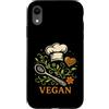 Cucina vegana di Christine-Krahl Custodia per iPhone XR Vegan Cucina Vegetale Ricette Alimentazione Salutare