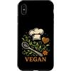 Cucina vegana di Christine-Krahl Custodia per iPhone XS Max Vegan Cucina Vegetale Ricette Alimentazione Salutare