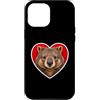 Wombat Animal Lover Custodia per iPhone 12 Pro Max Wombat Cuore