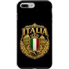 Arman Isayan Custodia per iPhone 7 Plus/8 Plus Italia Bandiera Italiana Roma Colosseo Araldico Vintage