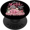 New Grandma Gifts & Family Love Lola Same Heart Bigger Love Grandma Gift PopSockets PopGrip Adesivo