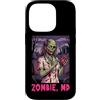 Halloween Glam Retro Vintage Comics Pop Custodia per iPhone 14 Pro Zombie MD Undead Doctor Medicine Medical spaventoso horror da donna