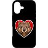 Wombat Animal Lover Custodia per iPhone 17 Wombat Cuore