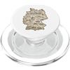 Lakelandwholesale1 Shirt Company Deutschland Karte Der Landeskinder Germania Vintage Mappa PopSockets PopGrip per MagSafe