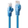 Lindy Cavo di Rete Cat.6 U/UTP Basic Blu, 0.5m