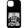 Dirty Paws Archive Animals 90s Vintage V Custodia per iPhone 15 Plus Grunge Rock Vintage Fumo Punk Ratto con Tatuaggi
