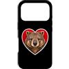 Wombat Animal Lover Custodia per iPhone 17 Pro Wombat Cuore