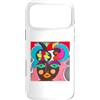 Philippe Seigle Custodia per iPhone 17 Pro Max Philippe Seigle Potente Donna grassetta Colorato Floreale Pop Art