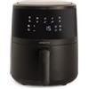 CREATE/AIR FRYER STUDIO EASY/Friggitrice ad aria 4.5 L nero/Capacità 5-6 porzioni, 10 programmi, pannello di controllo touch, controllo del tempo e della temperatura, 1400W