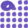 PATIKIL Tessuto per Fiori Calza, 20pz Nylon Calze Rete per Fiori Materiale Calze Seta Trazione per Fiori Fai-Da-Te Artigianato per Matrimoni Decorazione Domestica, Blu Indaco