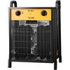 SIAL Industriale Riscaldamento 15 kW - Termoventilatore - Radiatore Elettrico - Adatto per Cantieri, Negozi, Garage, Scantinati(Nero)