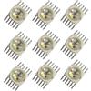 TOPXCDZ RGB RGBW RGBWW RGBWY RGBWYV LED COB Chip 3W 4W 5W 6W 8W 9W 10W 12W 15W 18W Colorato per 3 6 9 12 15 18W Perle di luce palco (12Pin 18W RGBWYV)