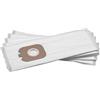 vhbw 5x sacchetto compatibile con Rowenta Comfortline 7416 IA, 7426 IA, RH 7456, RH7403 IA aspirapolvere - in microfibra, 30cm x 13cm, bianco