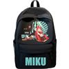 Zhongkaihua Miku, zaino a tracolla in tela con stampa anime, grande capacità, per computer portatile (30 x 14 x 43 cm), Tipo 6., 30*14*43cm