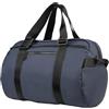 Tucano, Gommo Weekender, Borsone da Viaggio e Palestra in Materiale Gommato, Borsone o Zaino con Tracolla e Tasche Esterne, Borsa Uomo Donna 45x33x25 cm, Blu